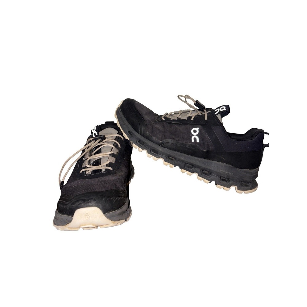 On Kids' Grade School Cloudhero Waterproof Shoe Black‎ Size 4